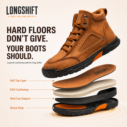Men’s Comfort Leather Boots