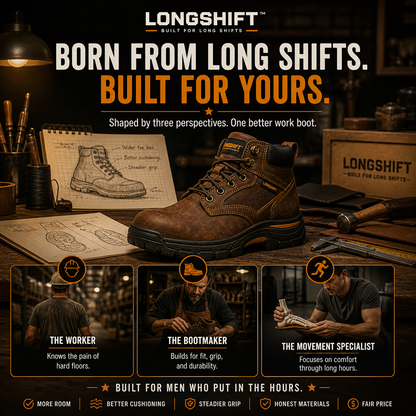 Men’s Comfort Leather Boots