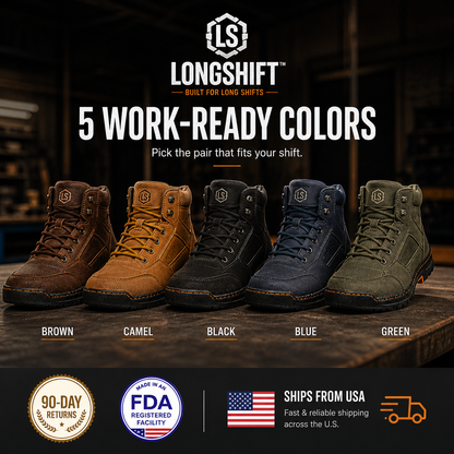 Men’s Comfort Leather Boots