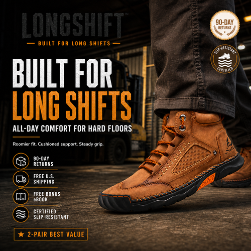 Men’s Comfort Leather Boots