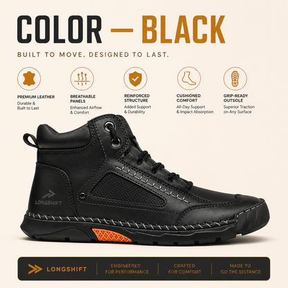 Men’s Comfort Leather Boots
