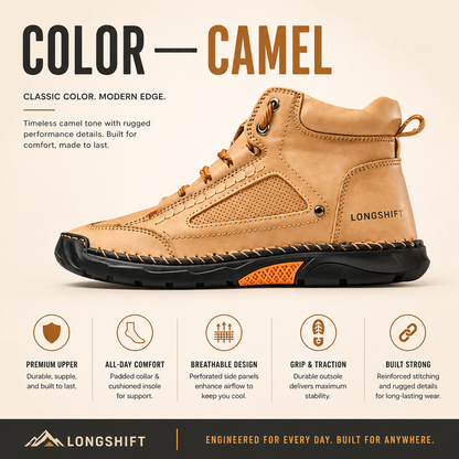 Men’s Comfort Leather Boots